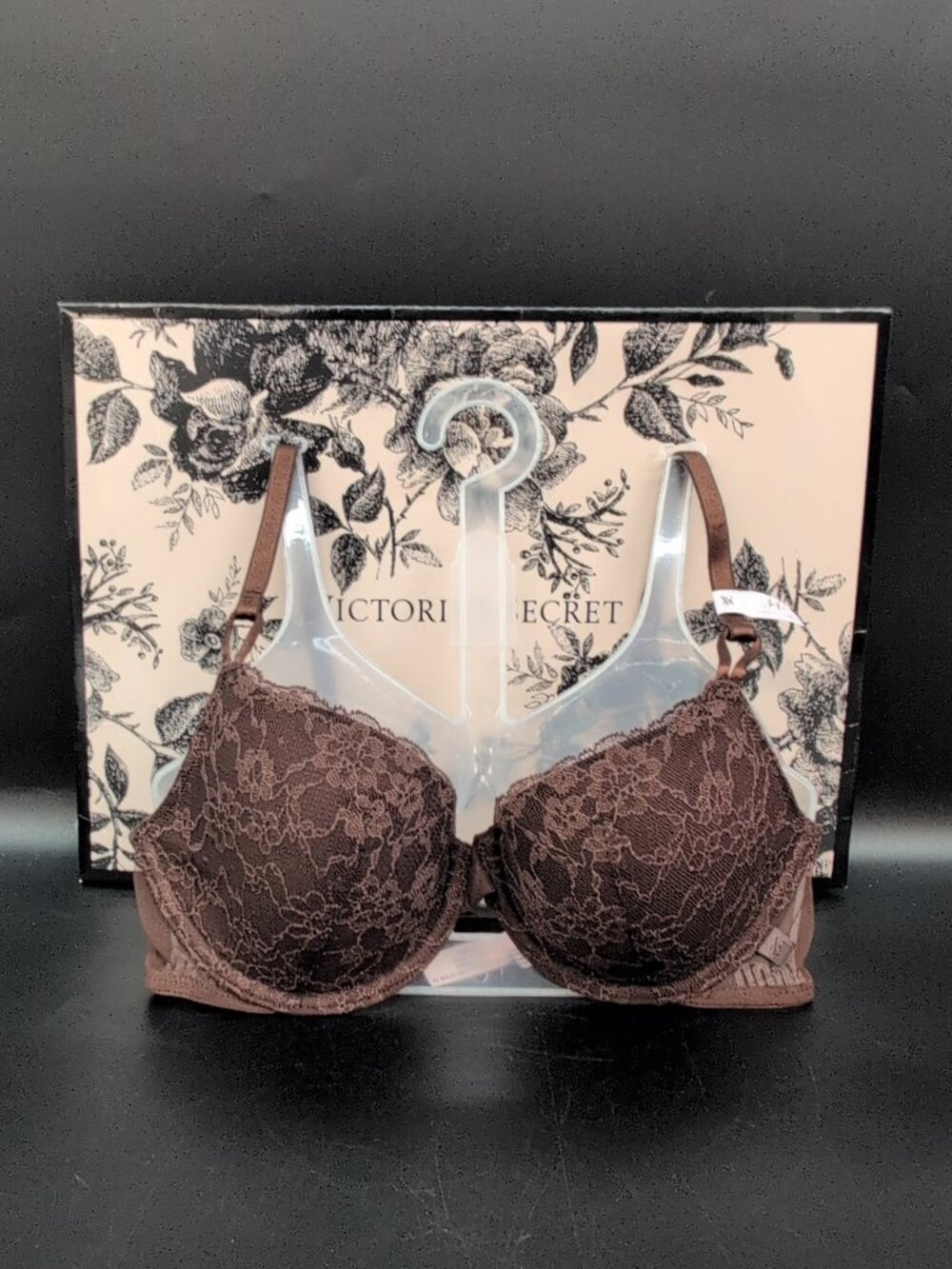 Victoria Secret Sexy Tee Smooth Lacie Lightly Lined Demi Bra 34C Brown